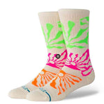 Stance Hot Sun Crew Socks - Off White
