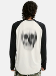 Men's Burton Roadie Base Layer Tech T-Shirt - STOWHT/ True Black