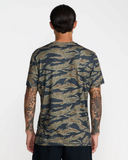 RVCA Mens Sport Vent Short Sleeve Tee - Tiger Camo