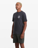 Volcom Mens Drain You Short Sleeve Tee - Washed Black Heather