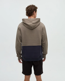 Tentree Mens Relaxed Howson Hoodie - Clay / Midnight Blue