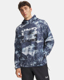 Under Armour Men's Armour Fleece Storm Camo - Distant Gray / Blue Wind - 023