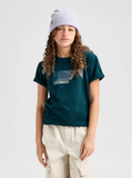Burton Kids' Elmore Short Sleeve T-Shirt - Atlantic Teal