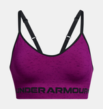 Under Armour Women's UA Seamless Low Long Heather Sports Bra