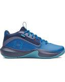 Under Armour Unisex UA Lockdown 7 Basketball Shoes - Blue - 426
