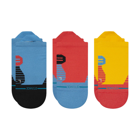 Stance Performance Mixed Tab Socks 3 Pack - Blue