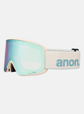 Anon M6 Goggles + Bonus Lens + MFI® Face Mask - Oat