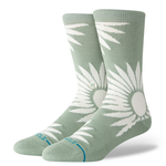 Stance Radial Burst Crew Socks - Sea Green