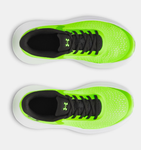 Under Armour Boys' PS UA Rogue 5 Running Shoes - Hyper Green / White / Black - 389