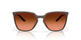 Oakley Sielo SQ Sunglasses - Matte Grenache W/ Prizm Brown Gradient