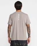RVCA Mens VA Mark 2 Short Sleeve Tee - Brown Stone