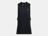 Under Armour Men's UA Left Chest Cut-Off Tank - Black - 001