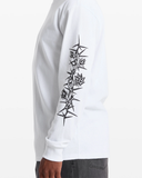 Volcom Men's Die By The Stone Long Sleeve Tee - White