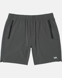 RVCA Mens Yogger Stretch 17" Short - Slate