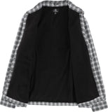 RVCA Mens Wilderstone Flannel Shirt - Dirty White