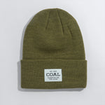 Coal The Uniform Recycled Knit Cuff Beanie - Olive