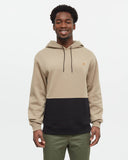 Tentree Mens Howson Hoodie -  Khaki Meteorite Black