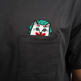 Ripndip Why So Nermal? Pocket Tee - Charcoal