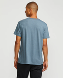 RVCA Mens Big RVCA Tee - Vintage Navy