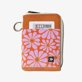 Thread Leather Zipper Wallet - Emmeline