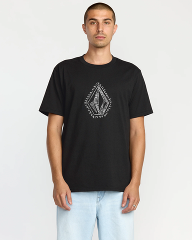 Volcom Mens Stone Lore SS Tee - Black