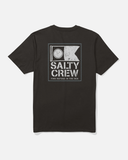 Salty Crew Mens Stitched Tee - Black