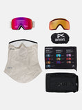 Anon M5 Goggles + Bonus Lens + MFI® Face Mask - Sediment