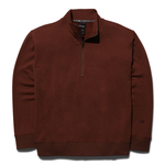 Stance Mens Shelter 1/2 Zip Crewneck - Burgundy
