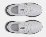 Under Armour Boys' GS UA Assert 11 Running Shoes - Mod Gray / Black - 012