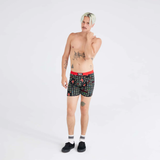 Saxx Ultra Underwear - Sleigh Invaders-Black