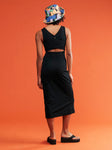 Roxy Womens Good Keepsake Strappy Midi Dress