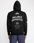 RVCA Mens Global Rank Hoodie - Black