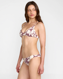 RVCA Women's Something Else Cheeky Bikini Bottoms - Cloud