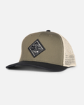 Salty Crew Sealine Boys Retro Trucker Hat -Olive/Black