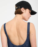 Volcom Women's Lived In Short Romper - Deja Blue