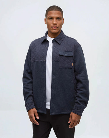Tentree Mens Helmcken Jacket - Midnight Blue Heather