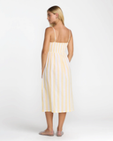 RVCA Womens Leon Midi Dress - Sunshine