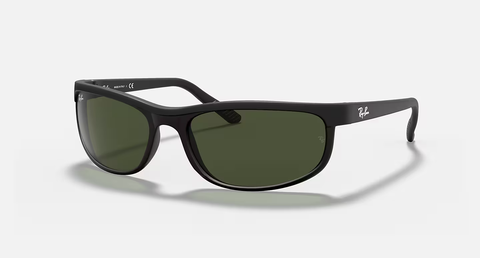 Ray-Ban Predator 2 Sunglasses - Matte Black W/ G-15 Green