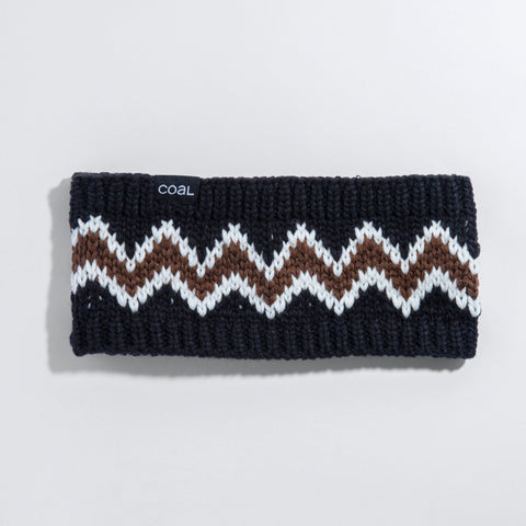 Coal The Meadows Ear Warmer - Black/Brown
