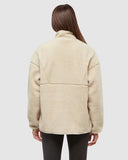 Tentree Womens Kincaid Full Snap - Warm Oak / Birchwood