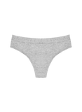 Huha Women's Seamless Thong Mineral Undies - Grey