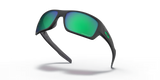 Oakley Turbine Sunglasses - Matte Black W/ Prizm Jade Polarized