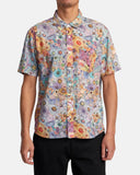 Mens Sage Vaughn Short Sleeve Woven Shirt