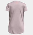 Under Armour Girls' UA Tech™ Print Fill Big Logo Short Sleeve