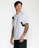 RVCA Mens VA Divided Short Sleeve Tee - White