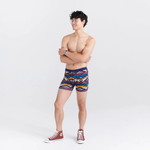 Saxx Vibe Underwear - Asher Geo- Ocean Multi