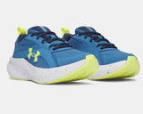 Under Armour Boys' GS UA Assert 11 Running Shoes - Aegean Blue / Academy / Flash Light - 430
