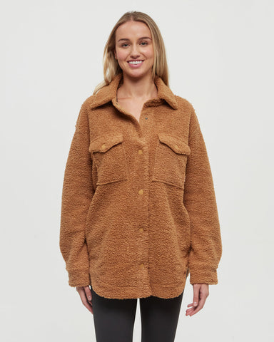 Tentree Womens Sunday Jacket - Camel