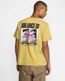 RVCA Mens Easter Basket SS Tee - Saffron