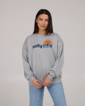 Salty Crew Womens Fun in The Sun Crew Fleece - Athletic Heather